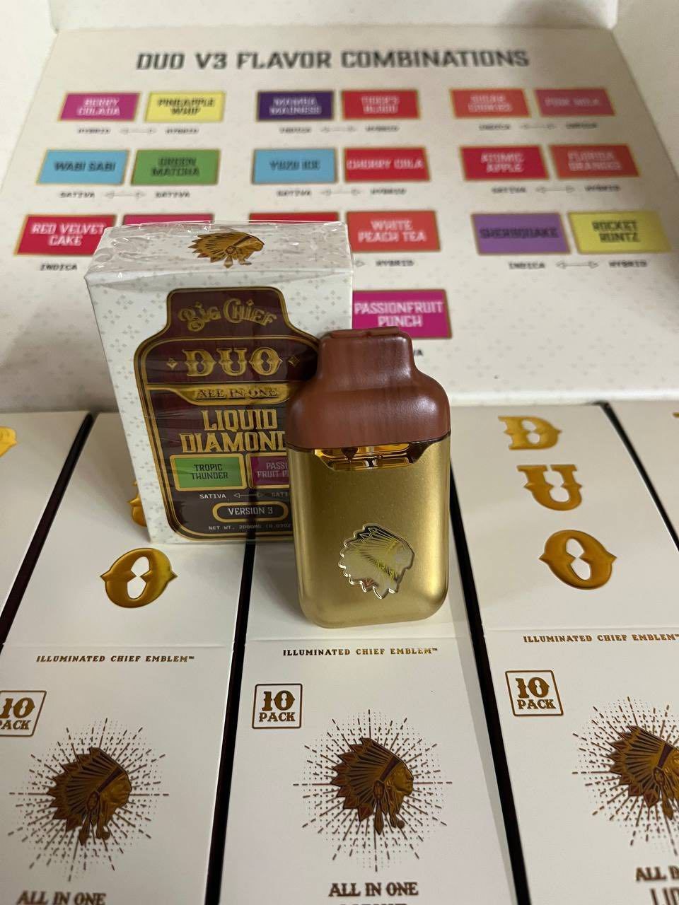 uthentic Big Chief Duo V3 - vapes from Nobu Packs