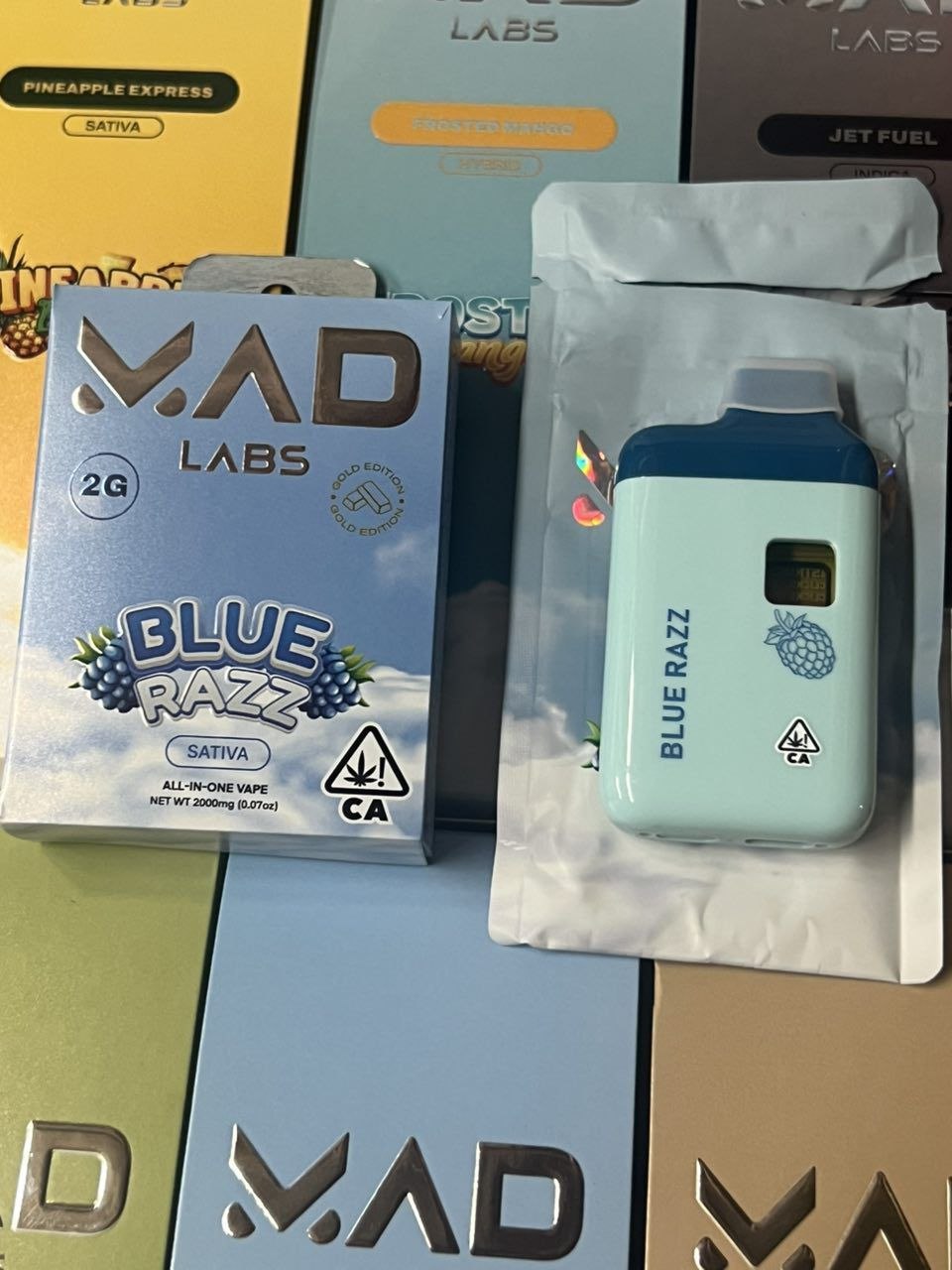 Authentic Mad Labs - vapes from Nobu Packs